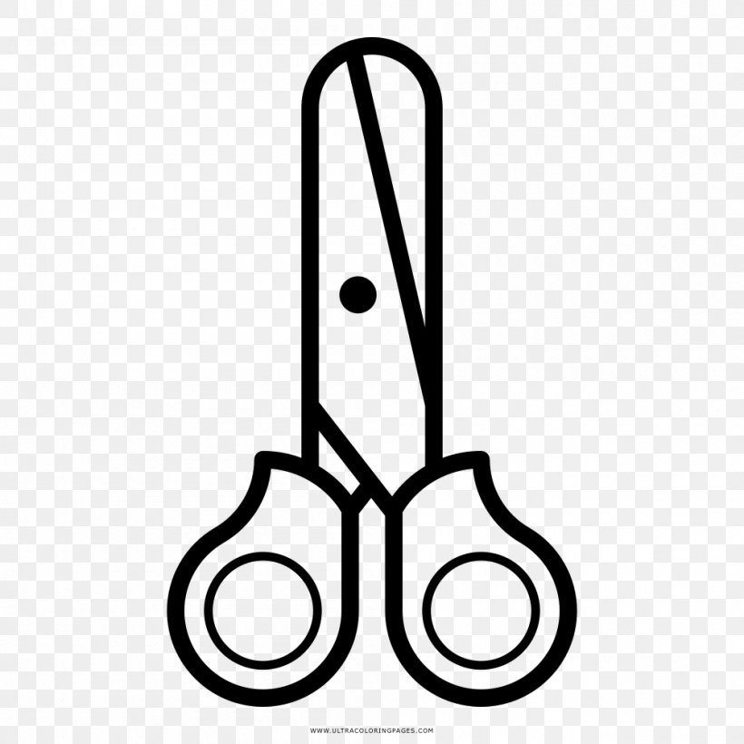 Drawing Coloring Book Scissors Clip Art, PNG, 1000x1000px, Drawing, Animation, Black, Black And White, Coloring Book Download Free