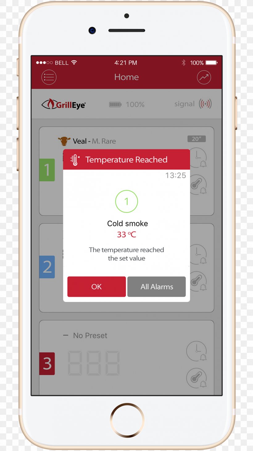 Feature Phone Indoor–outdoor Thermometer Smartphone Barbecue, PNG, 1242x2208px, Feature Phone, App Store, Barbecue, Bluetooth, Brand Download Free