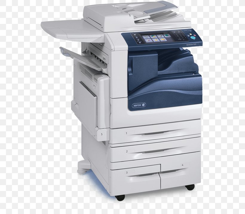 Photocopier Multifunction Printer Xerox Ricoh, PNG, 549x717px