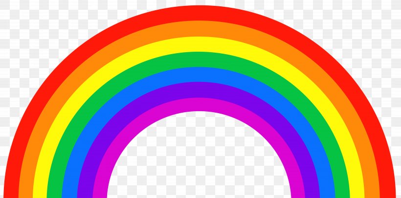 Rainbow Color ROYGBIV Light Orange, PNG, 5961x2958px, Light, Blue, Color, Green, Indigo Download Free