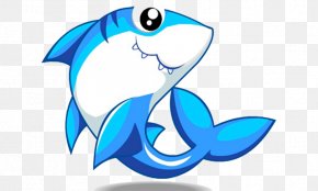 Cartoon Cute Big White Shark - Great White Shark Whale Shark Cuteness KoGaMa PNG