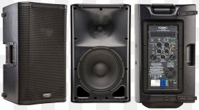 Stage Truss - Powered Speakers QSC Audio Products Loudspeaker Compression Driver PNG