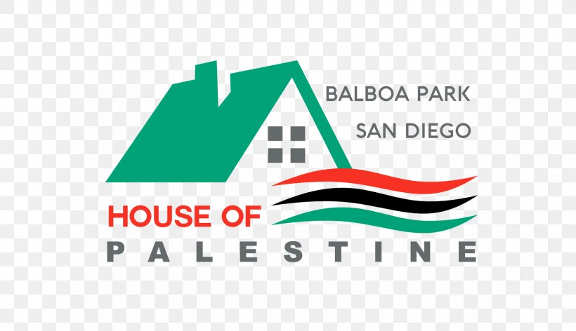 State Of Palestine House Of Pacific Relations International Cottages Flag Of Palestine Logo Brand, PNG, 1733x999px, State Of Palestine, Area, Balboa Park, Brand, Building Download Free