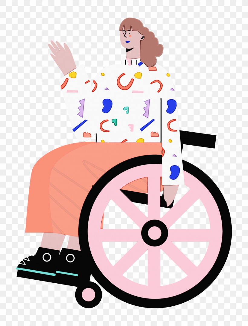 Cartoon Icon Drawing Wheelchair Logo, PNG, 1903x2500px, Woman, Cartoon, Drawing, Lady, Logo Download Free