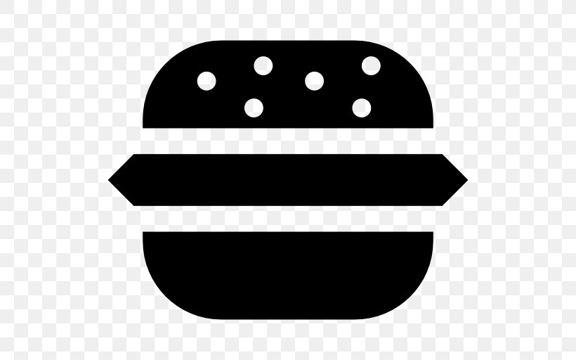 Hamburger Take-out Junk Food Fast Food, PNG, 512x512px, Hamburger, Area, Black, Black And White, Drink Download Free