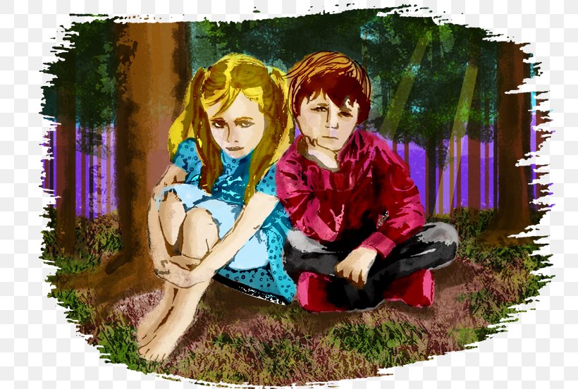 Hansel And Gretel Short Story Fairy Tale Sibling Friendship, PNG, 756x552px, Watercolor, Cartoon, Flower, Frame, Heart Download Free