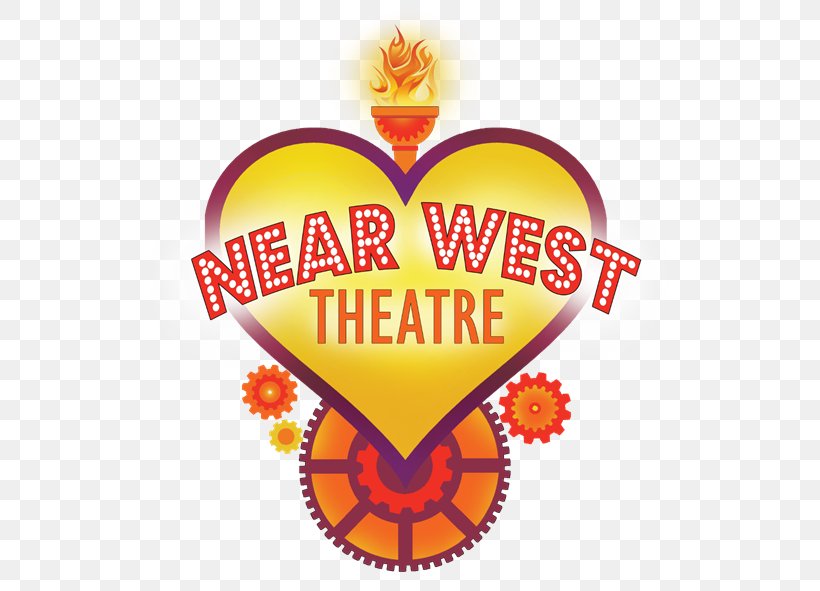 Near West Theatre Logo Cuyahoga Arts & Culture North Coast Men's Chorus Mardi Gras, PNG, 572x591px, Logo, Arts, Brand, Cuyahoga County Ohio, Heart Download Free