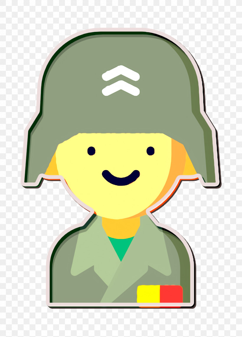 Soldier Icon Professions Icon, PNG, 888x1238px, Soldier Icon, Behavior, Cartoon, Character, Green Download Free