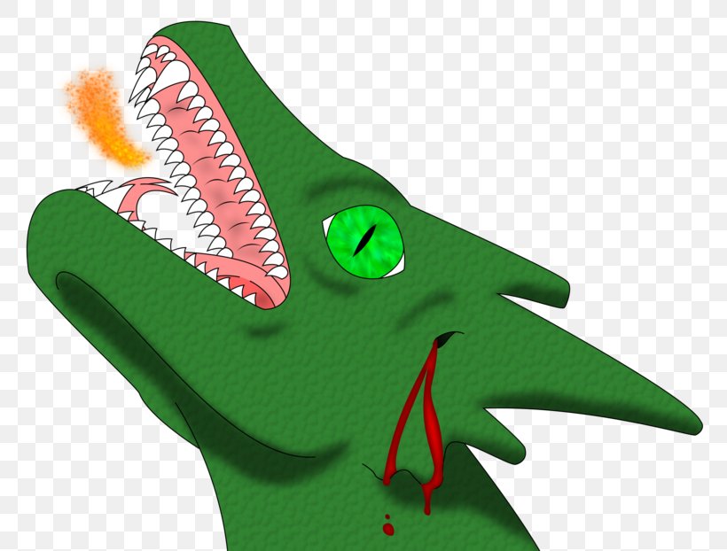 Tyrannosaurus Amphibian Green Cartoon, PNG, 800x622px, Tyrannosaurus, Amphibian, Cartoon, Character, Dinosaur Download Free