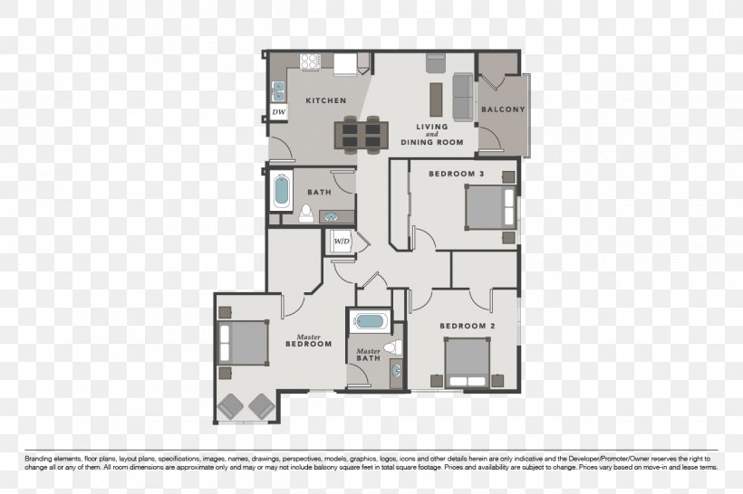 Floor Plan The Galloway Apartments Renting Architecture, PNG, 1300x867px, Floor Plan, Apartment, Architecture, Area, Balcony Download Free