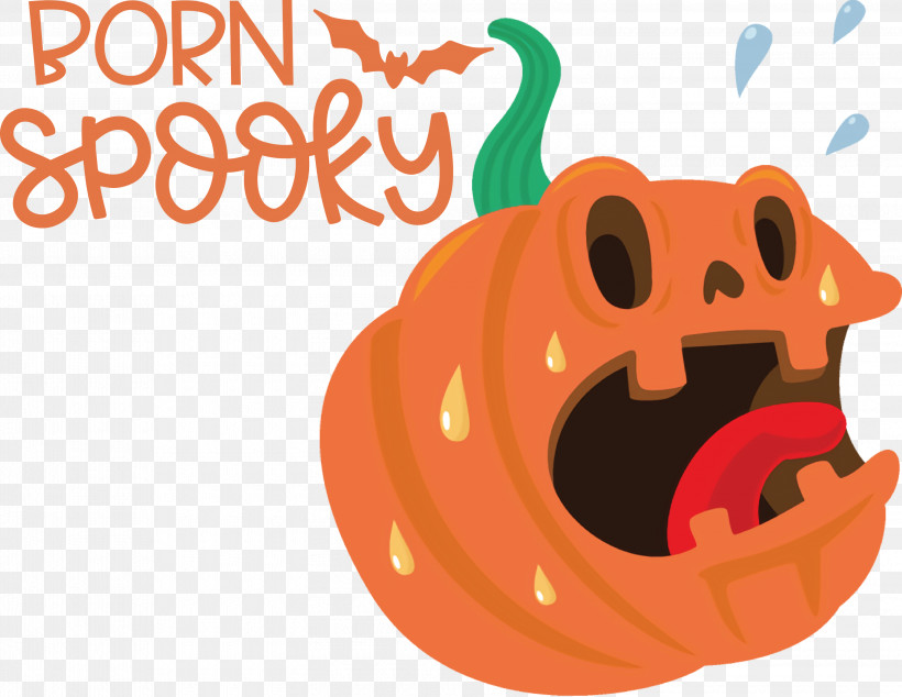 Spooky Pumpkin Halloween, PNG, 3000x2321px, Spooky, Cartoon, Fruit, Halloween, Meter Download Free