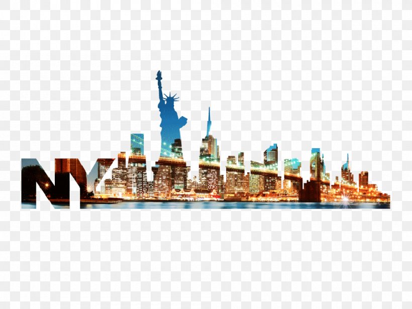 Statue Of Liberty Wall Decal Sticker City Mural, PNG, 1000x751px, Statue Of Liberty, Architecture, Art, Canvas, City Download Free