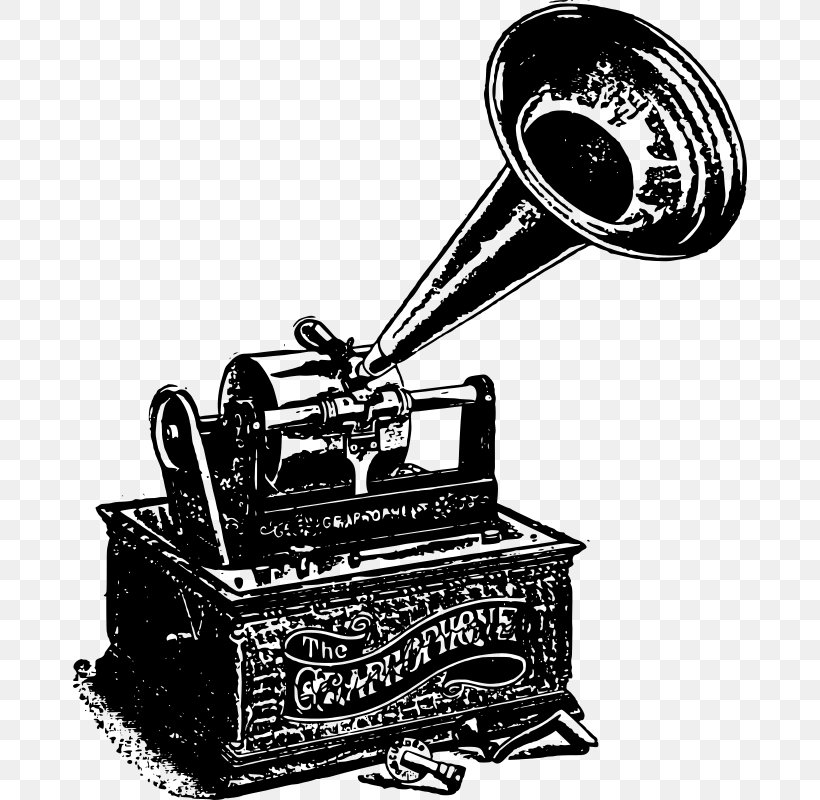 Black And White Phonograph Record Clip Art, PNG, 674x800px, Black And White, Gramophone, Monochrome, Monochrome Photography, Patefon Download Free