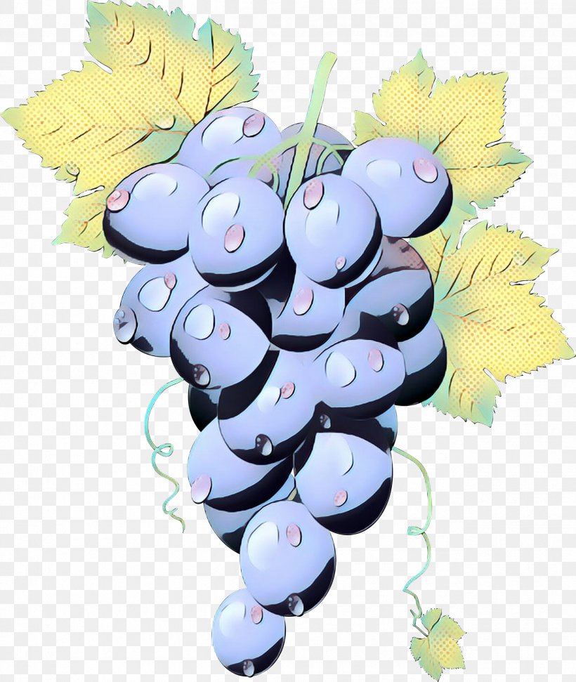 Grape Grapevine Family Vitis Fruit Leaf, PNG, 2532x3000px, Pop Art, Berry, Fruit, Grape, Grapevine Family Download Free
