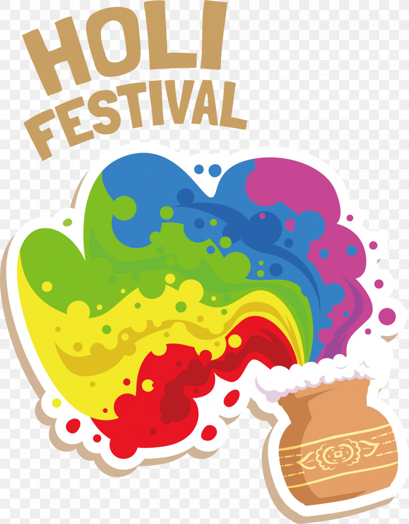 Holi, PNG, 2883x3698px, Holi, Festival, Line Art, Logo, Royaltyfree Download Free