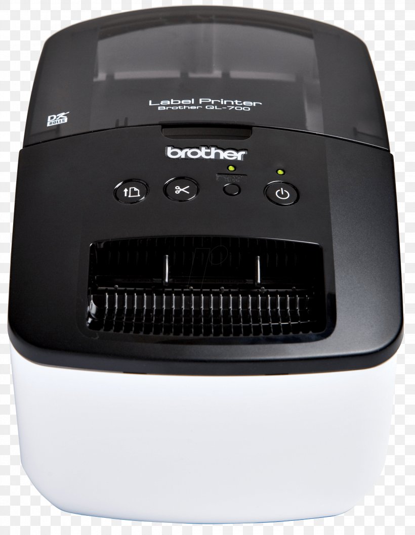 Label Printer Brother QL-700 Office Supplies, PNG, 2244x2896px, Label Printer, Brother Industries, Brother Ptouch, Brother Ql700, Brother Ql800 Download Free