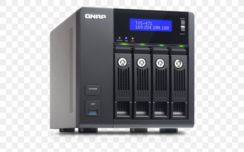 Network Storage Systems QNAP Systems, Inc. QNAP TS-470 Data Storage Serial ATA, PNG, 3000x1875px, Network Storage Systems, Audio Receiver, Backup, Computer Component, Computer Servers Download Free