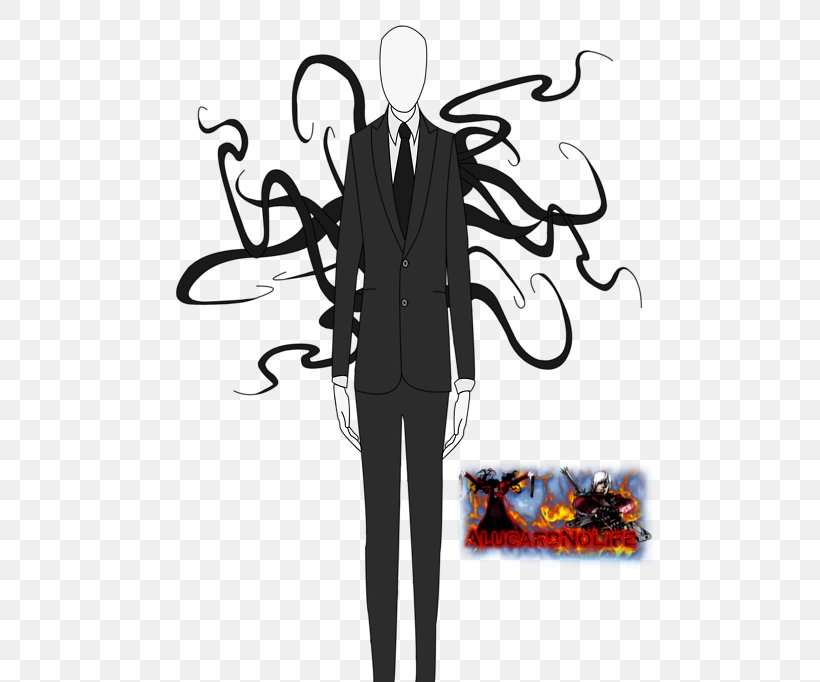 Slenderman Slender: The Eight Pages Slender Rising 2, PNG, 500x682px, Slenderman, Black, Costume Design, Creepypasta, Drawing Download Free