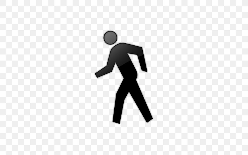 Walking Person Clip Art, PNG, 512x512px, Walking, Black, Black And White, Free Content, Hand Download Free