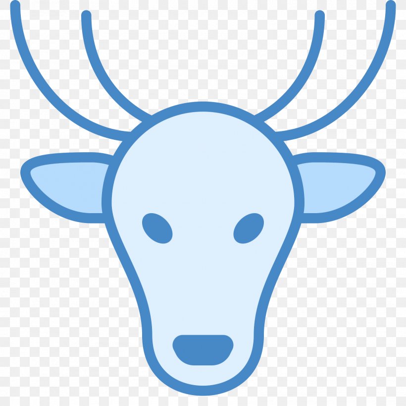 Clip Art Deer, PNG, 1600x1600px, Deer, Antler, Blue, Bovine, Computer Software Download Free