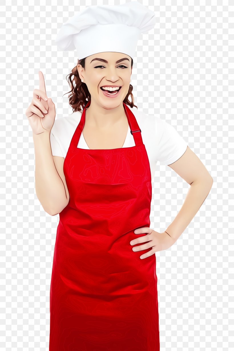 Clothing Red Gesture Dress Apron, PNG, 1632x2452px, Watercolor, Apron, Clothing, Costume, Costume Accessory Download Free