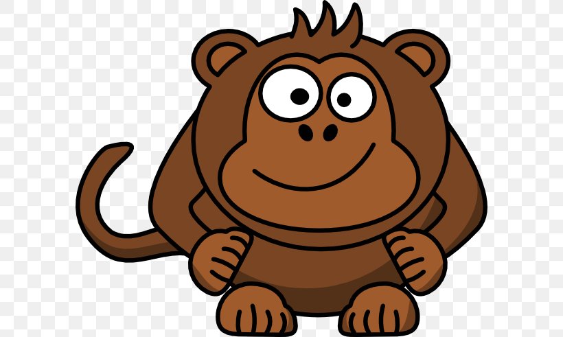 Ape Chimpanzee Primate Vector Graphics Clip Art, PNG, 600x491px, Ape, Artwork, Big Cats, Carnivoran, Cartoon Download Free