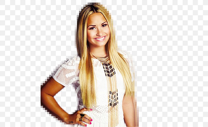 Demi Lovato The X Factor (U.S), PNG, 500x500px, Demi Lovato, Ariana Grande, Blond, Break Free, Brown Hair Download Free
