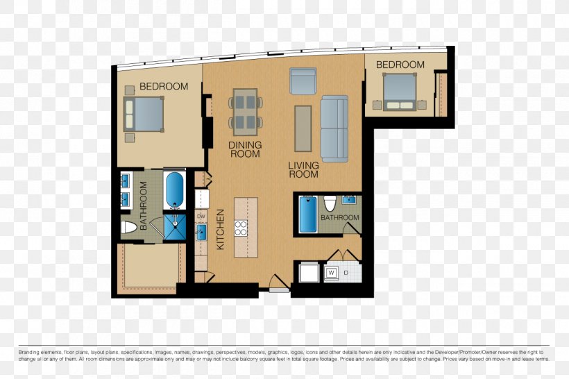 Floor Plan Essex Skyline Apartments Architecture, PNG, 1300x867px, Floor Plan, Apartment, Architecture, Bedroom, California Download Free