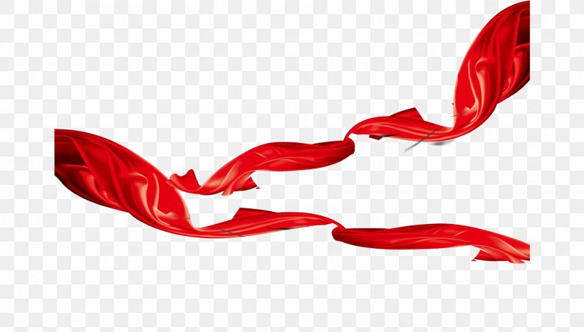 Red Ribbon, PNG, 1800x1026px, Ribbon, Aesthetics, Data Compression, Designer, Magnetic Tape Download Free