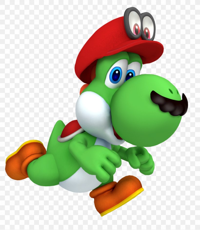 Super Mario Odyssey Mario & Yoshi Super Mario World 2: Yoshi's Island Bowser, PNG, 941x1080px, Super Mario Odyssey, Bowser, Coloring Book, Fictional Character, Figurine Download Free