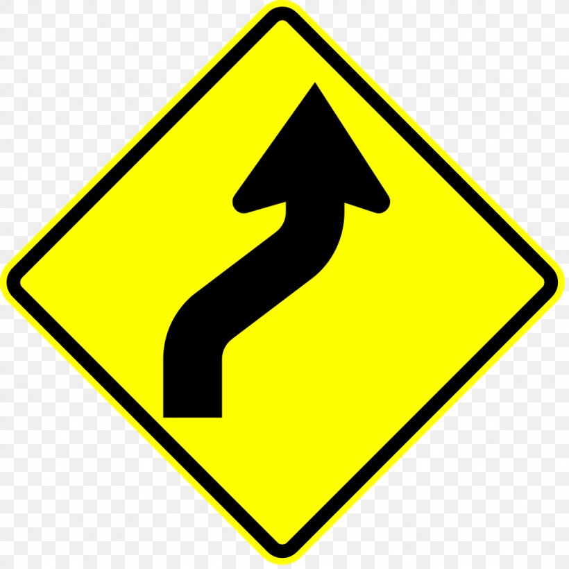 Traffic Sign Curve Driving Warning Sign, PNG, 1024x1024px, Traffic Sign, Area, Brand, Curve, Department Of Motor Vehicles Download Free