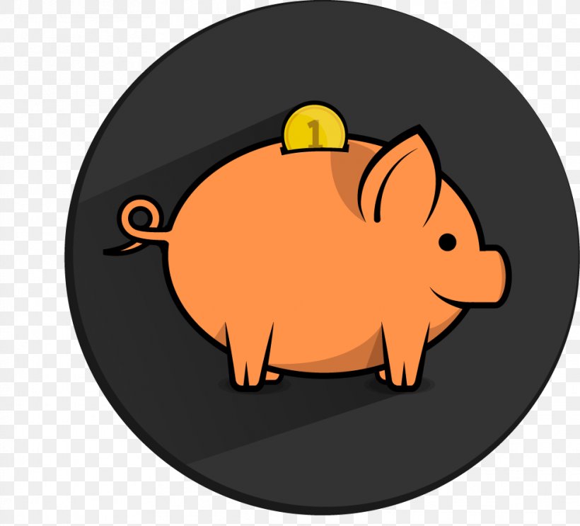 Domestic Pig Piggy Bank, PNG, 987x895px, Domestic Pig, Bank, Bicycle, Cartoon, Designer Download Free
