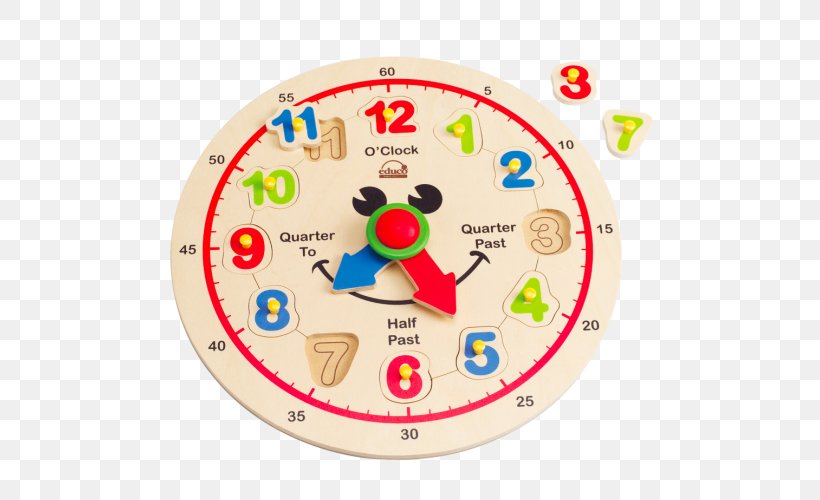 Hape Happy Hour Clock Hape HAP-E1600 Happy Hour Clock Child Toy, PNG, 500x500px, Clock, Area, Child, Educational Toys, Game Download Free