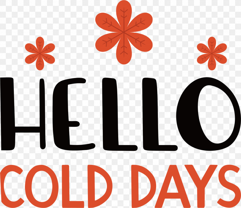 Hello Cold Days Winter, PNG, 3000x2585px, Hello Cold Days, Flower, Geometry, Line, Logo Download Free