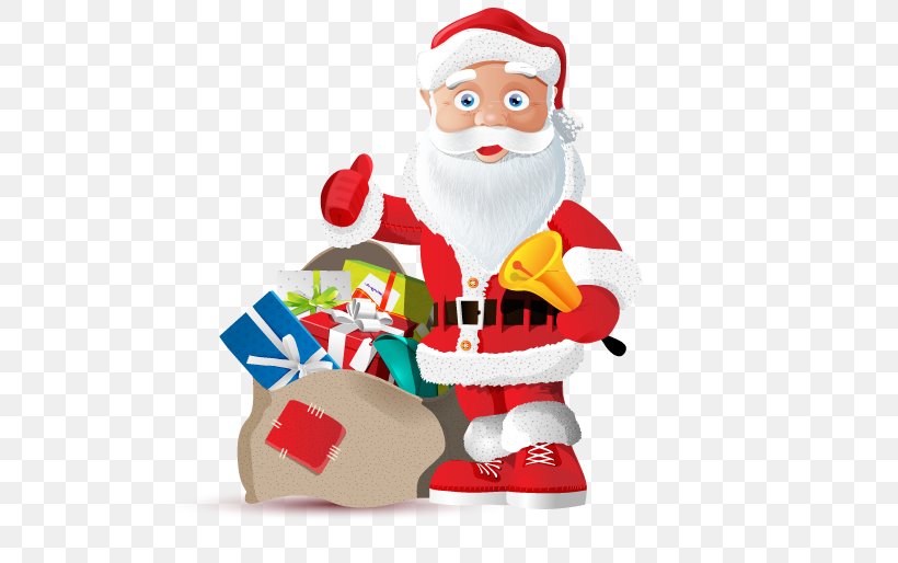Santa Claus Gift Christmas, PNG, 514x514px, Santa Claus, Christmas, Christmas Decoration, Christmas Ornament, Fictional Character Download Free