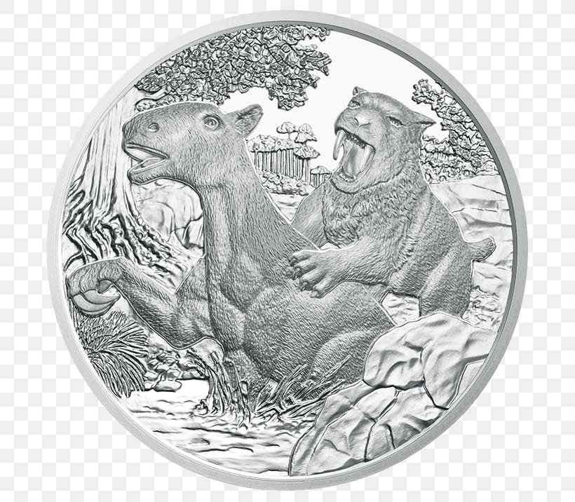 Silver Coin Silver Coin South Korea Perth Mint, PNG, 716x716px, Coin, Austrian Mint, Black And White, Bullion, Bullion Coin Download Free