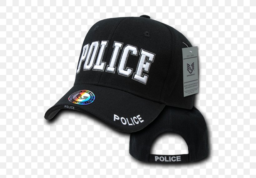 Baseball Cap Embroidery Hat Police, PNG, 570x570px, Cap, Baseball Cap, Beanie, Black, Brand Download Free