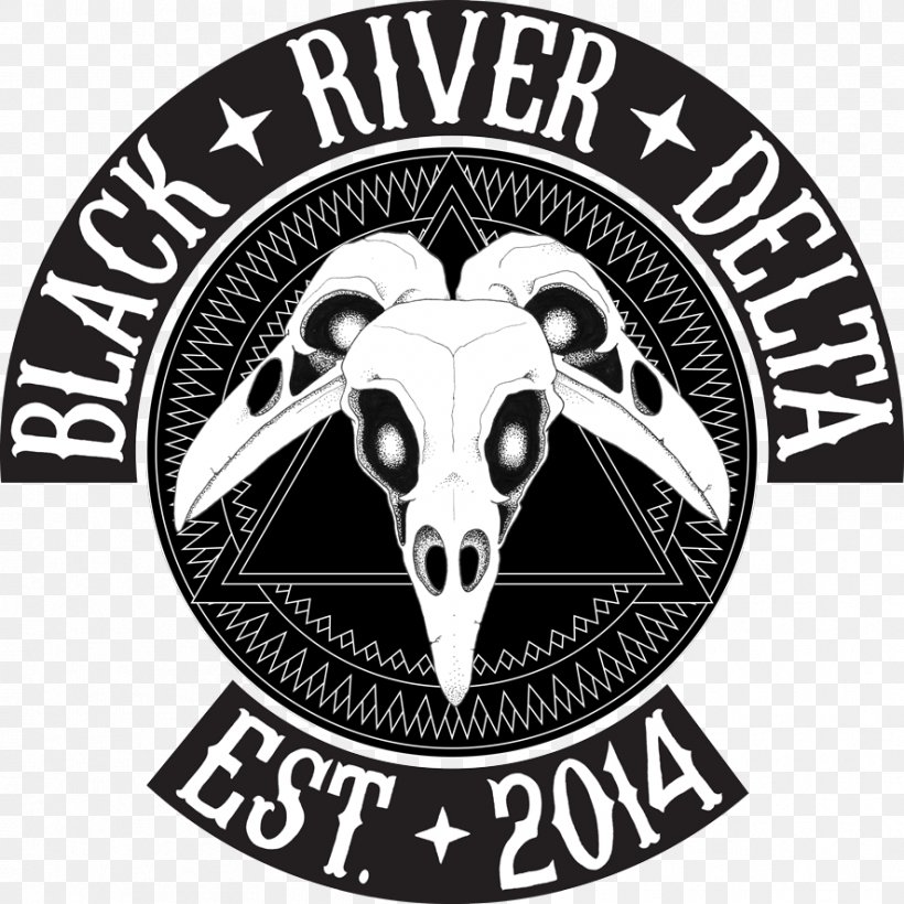 Black River Delta Vol. II Gun For You Sweden, PNG, 886x886px, Black River, Badge, Black, Black And White, Blues Rock Download Free