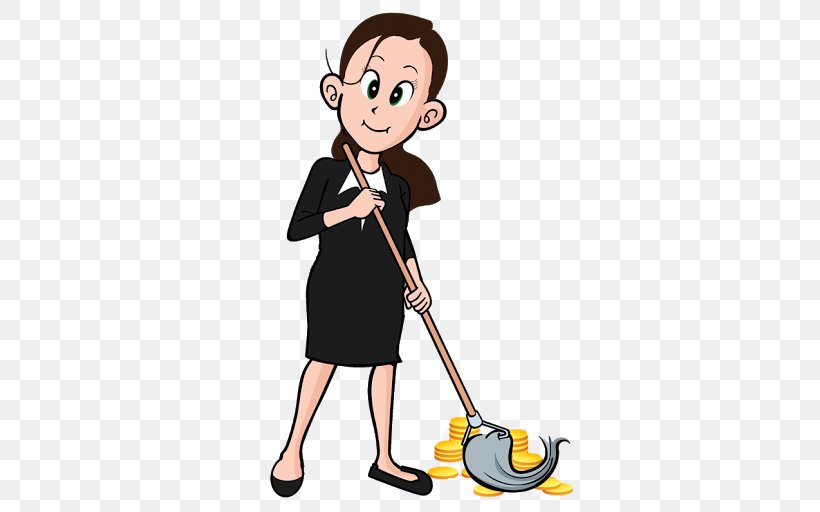 Cleaner Business Maid Clip Art, PNG, 512x512px, Cleaner, Business, Business Plan, Cartoon, Child Download Free