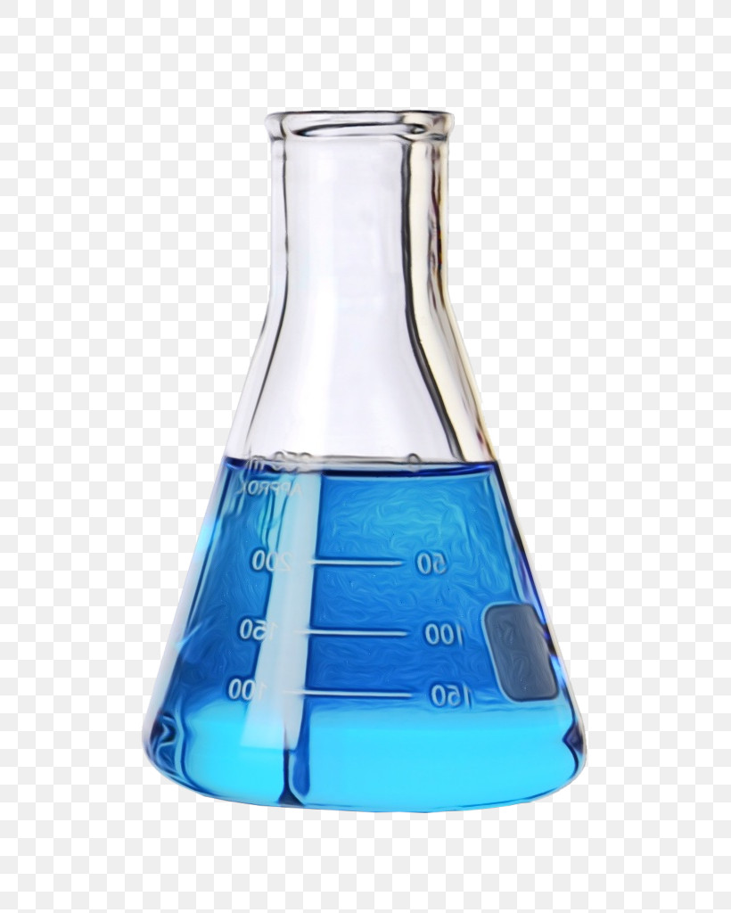 Laboratory Flask Beaker Aqua Blue Laboratory Equipment, PNG, 619x1024px, Watercolor, Aqua, Beaker, Blue, Flask Download Free