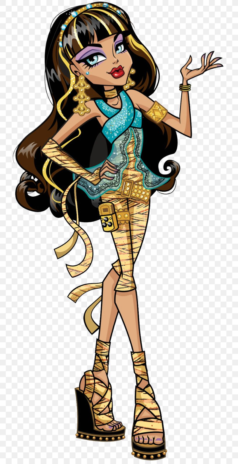 Monster High Cleo De Nile Doll Barbie, PNG, 741x1600px, Monster High, Art, Barbie, Bratz, Bratzillaz House Of Witchez Download Free