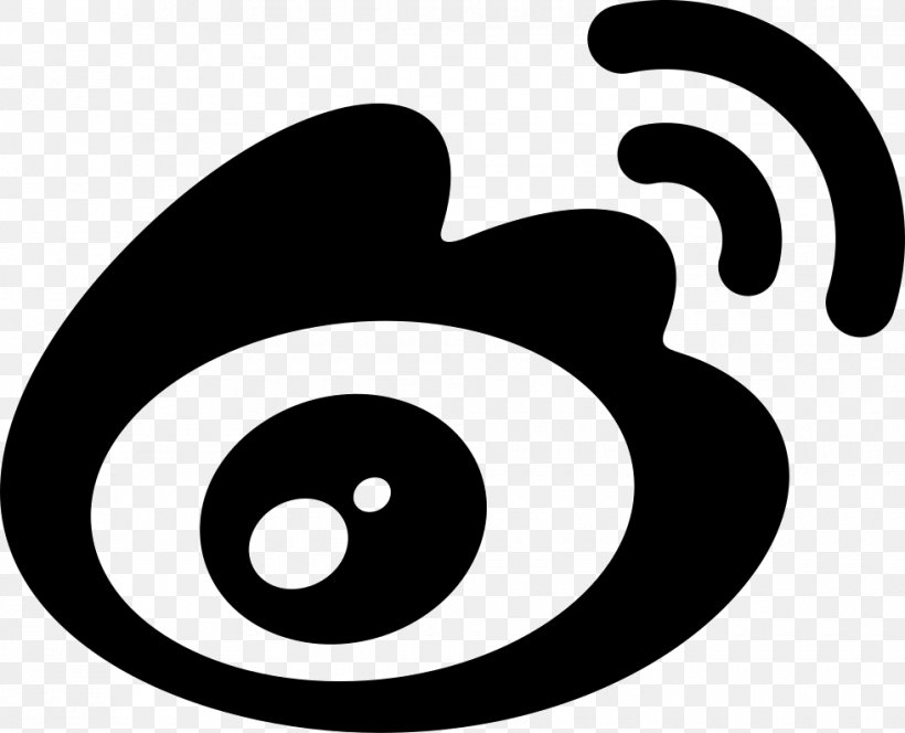 Sina Weibo Logo Sina Corp, PNG, 980x794px, Sina Weibo, Black, Black And White, Brand, Font Awesome Download Free