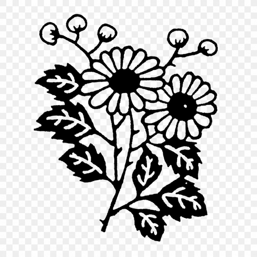 Visual Arts Flower, PNG, 1000x1000px, Art, Artwork, Black, Black And White, Branch Download Free