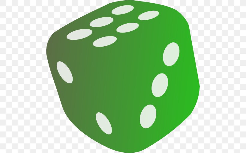Dice Game Product Design Clip Art Pattern, PNG, 512x512px, Dice, Dice Game, Game, Games, Green Download Free