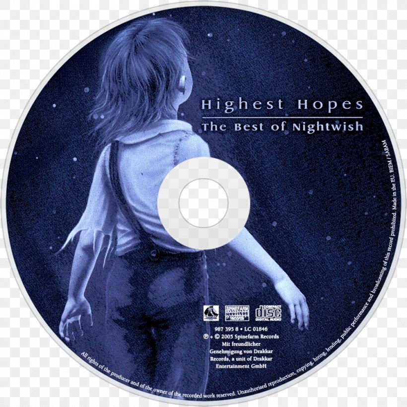 Highest Hopes: The Best Of Nightwish Drawing Walking In The Air: The Greatest Ballads, PNG, 1000x1000px, Watercolor, Cartoon, Flower, Frame, Heart Download Free