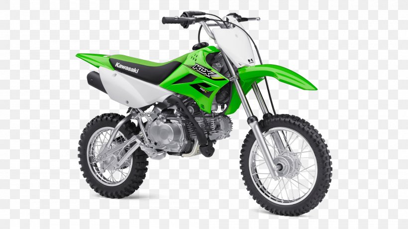 Kawasaki Motorcycles Kawasaki Heavy Industries Kawasaki KLX 110, PNG, 2000x1123px, Motorcycle, Auto Part, Automotive Exterior, Automotive Wheel System, Bicycle Accessory Download Free