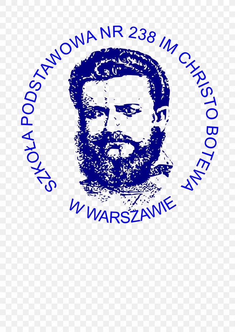 Primary School No. 238 Public Them. Hristo Botev Clip Art Openclipart Logo, PNG, 1697x2400px, Logo, Area, Brand, Facial Hair, Head Download Free