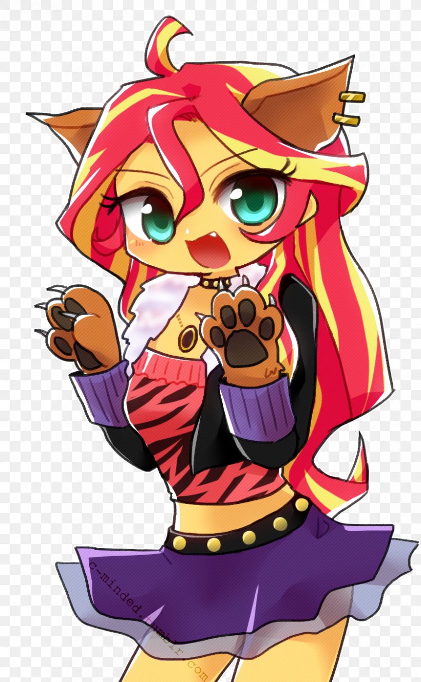 Sunset Shimmer Halloween Costume My Little Pony: Equestria Girls, PNG, 839x1360px, Watercolor, Cartoon, Flower, Frame, Heart Download Free