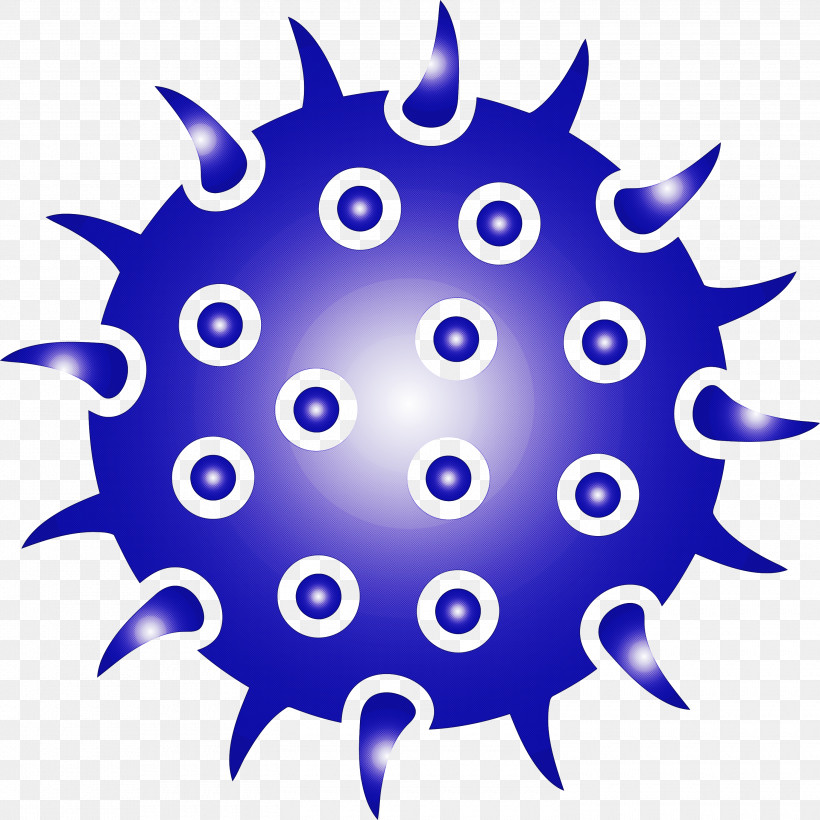 Bacteria Germs Virus, PNG, 3000x3000px, Bacteria, Blue, Circle, Electric Blue, Germs Download Free