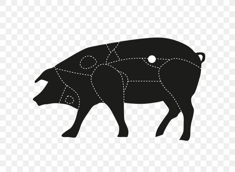 Black Iberian Pig Iberian Peninsula Ham Pork Meat, PNG, 800x600px, Black Iberian Pig, Black, Black And White, Boucherie, Cattle Like Mammal Download Free